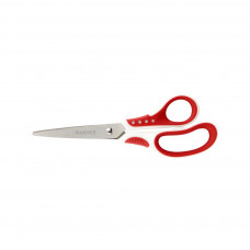 Ножиці Axent Shell, 18 см, біло-червоні (6304-06-A)