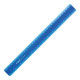 Лінійка Axent plastic, 30cm, matt, blue (7530-02-А)