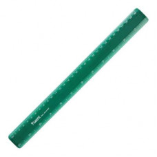 Лінійка Axent plastic, 30cm, matt, green (7530-05-А)