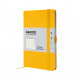 Книга записна Axent Partner, 125x195 мм, 96 аркушів, клітинка, жовта (8201-08-A)