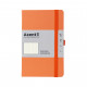 Книга записна Axent Partner, 125x195 мм, 96 аркушів, клітинка, персикова (8201-42-A)