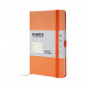 Книга записна Axent Partner, 125x195 мм, 96 аркушів, клітинка, персикова (8201-42-A)
