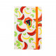 Книга записна Axent Partner BBH Soft 125x195 мм 96 аркушів в клітинку Fruits (8212-03-A)