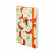 Книга записна Axent Partner BBH Soft 125x195 мм 96 аркушів в клітинку Fruits (8212-03-A)