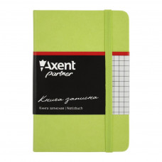 Канцелярська книга Axent Partner, 95*140, 96sheets, square, light green (8301-04-А)