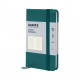 Книга записна Axent Partner, 95x140 мм, 96 аркушів, клітинка, малахітова (8301-31-A)