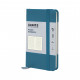 Книга записна Axent Partner, 95x140 мм, 96 аркушів, клітинка, синій індіго (8301-47-A)