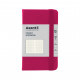 Книга записна Axent Partner, 95x140 мм, 96 аркушів, клітинка, малинова (8301-50-A)