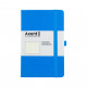 Книга записна Axent Partner, 125x195 мм, 96 аркушів, крапка, блакитна (8306-07-A)