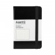 Книга записна Axent Partner, 95x140 мм, 96 аркушів, крапка, чорна (8309-01-A)