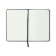 Книга записна Axent Partner, 95x140 мм, 96 аркушів, крапка, чорна (8309-01-A)