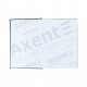 Книга записна Axent Colors А4, 80 аркушів, клітинка, жовта (8421-06-A)