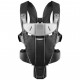 Рюкзак-переноска Baby Bjorn Baby Carrier Miracle Cotton Mix Black/Silver (96065)