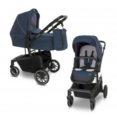 Коляска Baby Design 2 в 1 ZOY 03 NAVY (204142)