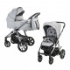 Коляска Baby Design 2 в 1 HUSKY XL 207 SILVER GRAY (204845)