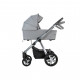 Коляска Baby Design 2 в 1 HUSKY XL 207 SILVER GRAY (204845)