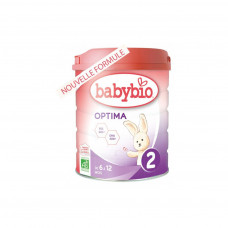 Дитяча суміш BabyBio 2 Optima молочна від 6 до 12 міс 800 г (58032)