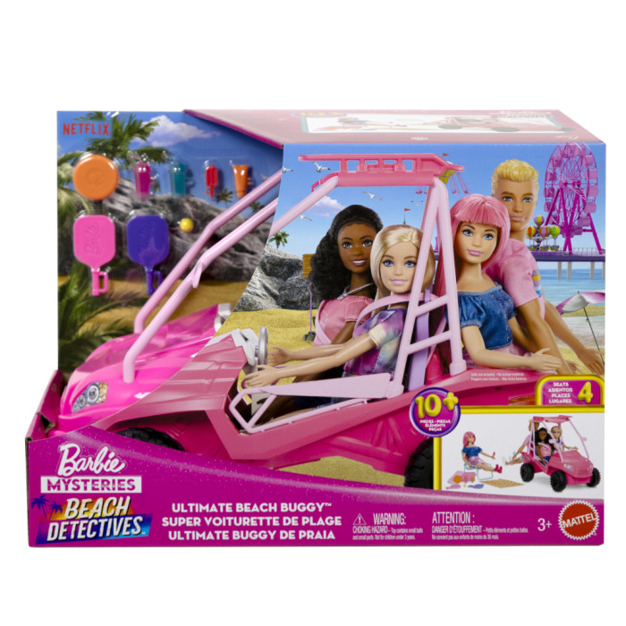 Ігровий набір Barbie пляжний баггі Таємничі пригоди (JFV68)
