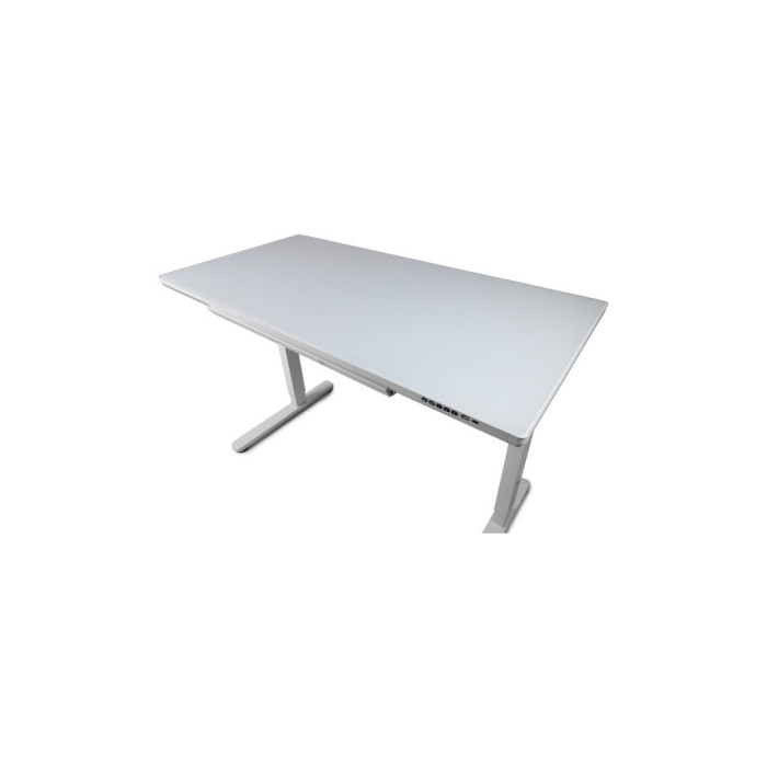 Комп'ютерний стіл Barsky StandUp white glass 1200*600 (BST-12new)