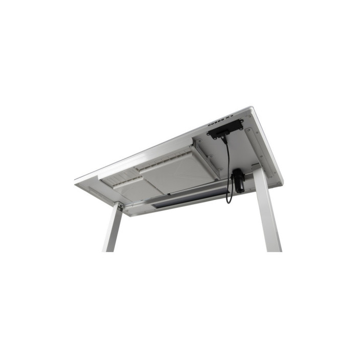 Комп'ютерний стіл Barsky StandUp white glass 1200*600 (BST-12new)