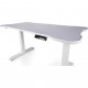 Комп'ютерний стіл Barsky StandUp Memory All White 1350*670 (BSUAW_el-01)