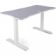 Комп'ютерний стіл Barsky StandUp Memory All White 1350*670 (BSUAW_el-01)