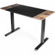 Комп'ютерний стіл Barsky User black/antic wood 1200*600 (VRU_el-01)