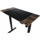 Комп'ютерний стіл Barsky User black/antic wood 1200*600 (VRU_el-01)