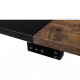 Комп'ютерний стіл Barsky User black/antic wood 1200*600 (VRU_el-01)