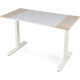 Комп'ютерний стіл Barsky User white/wood 1200*600 (VRU_el-02)