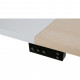 Комп'ютерний стіл Barsky User white/wood 1200*600 (VRU_el-02)