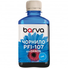 Чорнило Barva Canon PFI-102/107 180ml C (C107-885)