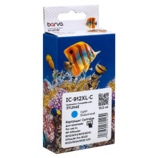 Картридж Barva HP 912XL (3YL77AE/3YL81AE) 900 c, Cyan (IC-912XL-C)