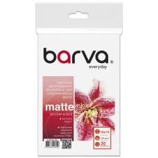Фотопапір Barva 10x15, 220 g/m2, Everyday, Matte, double-sided, 20 p. (IP-BE220-384)