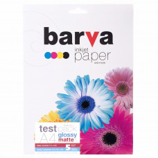 Папір Barva A4 test pack glossy&matte (IP-COM1-T02)