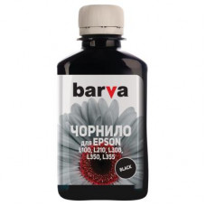 Чорнило Barva EPSON L100/L210/L300/L350/L355 180г (T6641) BLACK (L100-399)