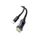 Дата кабель USB-C to USB-C 1.0m 100W black Baseus (1167202)