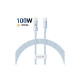 Дата кабель USB-C to USB-C 1.0m 100W blue Baseus (1167203)
