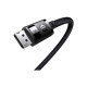 Кабель мультимедійний DisplayPort M to DisplayPort M 1.5m 8K Baseus (B00633706111-01)