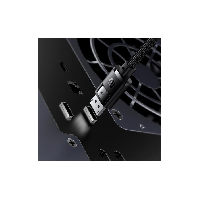 Кабель мультимедійний DisplayPort M to DisplayPort M 2.0m 8K Baseus (B00633706111-02)