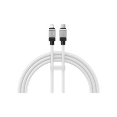 Дата кабель USB-C to Lightning 1.0m CoolPlay Fast Charging 20W white Baseus (CAKW000002)