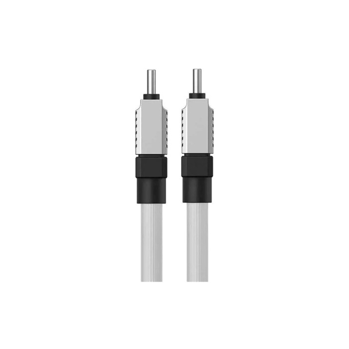 Дата кабель USB-C to Lightning 2.0m CoolPlay Fast Charging 20W white Baseus (CAKW000102)