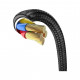Дата кабель USB 3.1 AM to Lightning 2.0m CAL7C 1.5A 90 Black Baseus (CAL7C-B01)