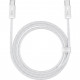 Дата кабель USB-C to USB-C 2.0m 5A White Baseus (CALD000302)