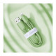 Дата кабель USB 2.0 AM to Lightning 1.2m 2.4A green Baseus (CALDC-06)