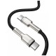 Дата кабель USB-C to USB-C 1.0m 100W metal black Baseus (CATJK-C01)