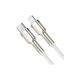Дата кабель USB-C to Lightning 2.0m Cafule Metal PD 20W white Baseus (CATLJK-B02)