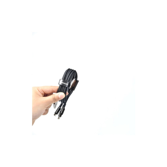 Дата кабель USB 2.0 AM to USB-C 2.0m 100W black Baseus (CAWJ000101)