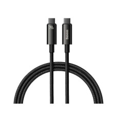 Дата кабель USB-C to USB-C 3.0m 240W black Baseus (CAWJ040201)