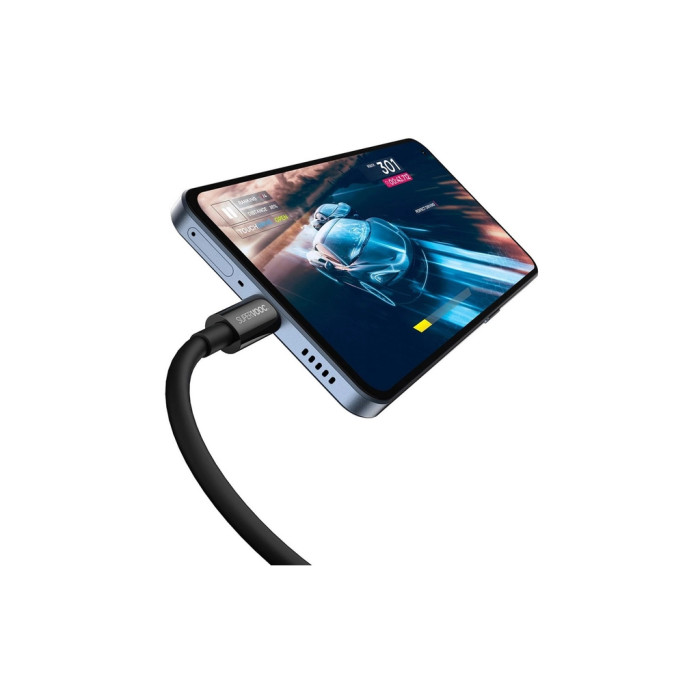 Дата кабель USB 2.0 AM to USB-C 1.0m Superior Fast Charging 60W black Baseus (CAYS000901)